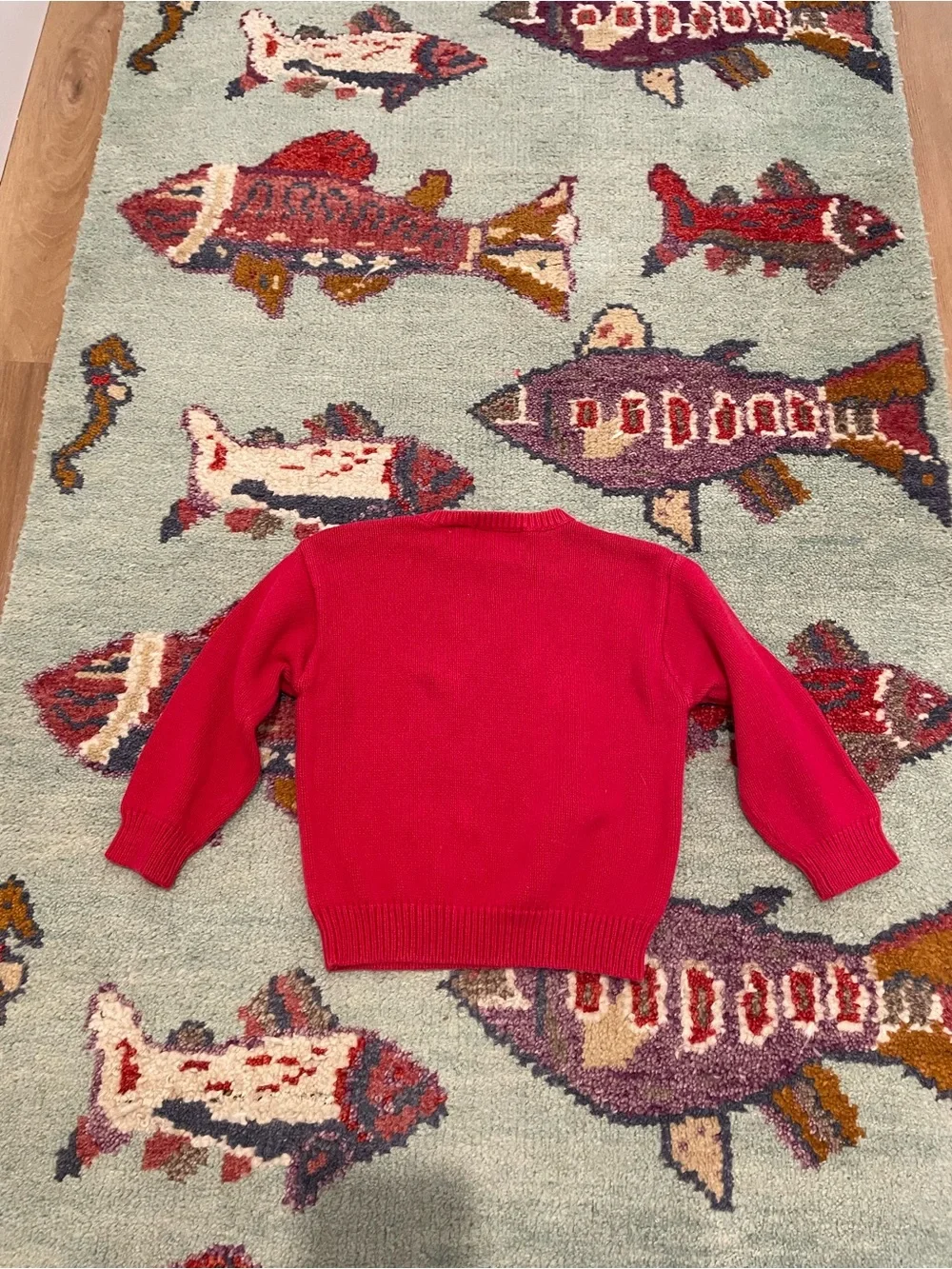 Polo Ralph Lauren Vintage Teddy Bear Cable Knit Sweater 90s Rare 2T